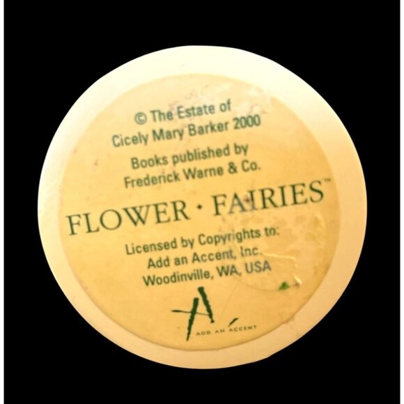 Cicely Mary Barker Flower Faires Dogwood Figurine Series VII with Stand 2000 - Picture 6 of 6